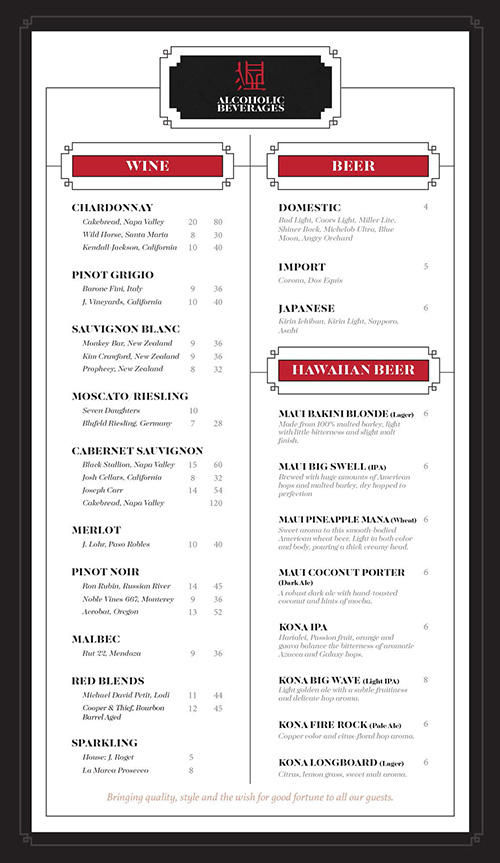 soup and salad menu